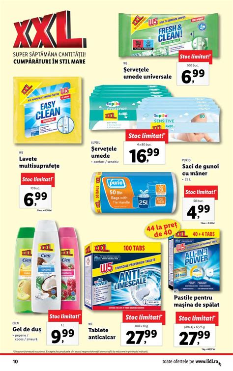 Lidl Saptamana Cantitatii Xxl