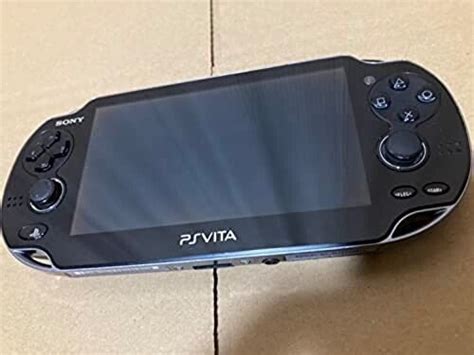 PLAYSTATION Vita 3G Wi Fi Model Crystal Black Limited Edition Show