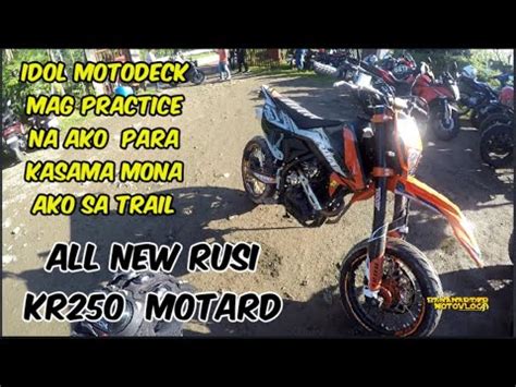 ALL NEW RUSI KR250 MOTARD TEST RIDE REVIEW FIRST IMPRISSION YouTube