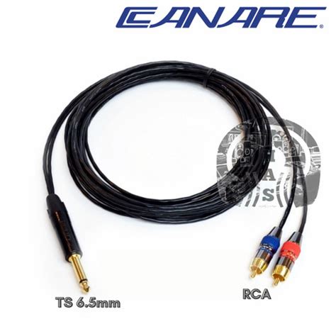 Jual Kabel Ts Mm To Rca Male Canare Japan Akai Mono To Rca