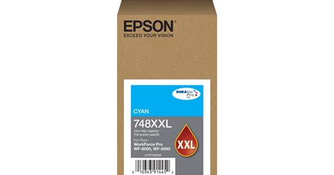 Epson Durabrite Pro 748xxl Extra High Capacity Cyan T748xxl220