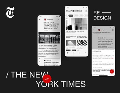 THE NEW YORK TIMES / MOBILE APP | Behance