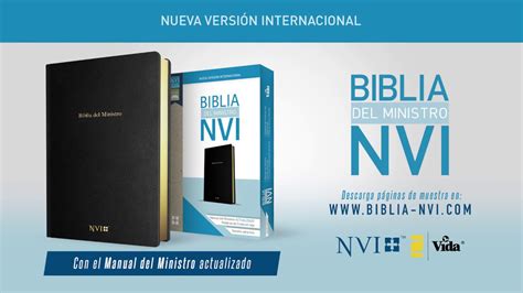 Biblia Del Ministro NVI Promo 30 Segundos YouTube