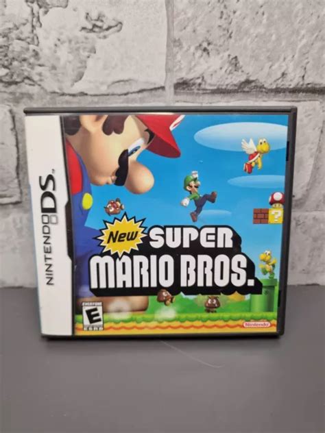 New Super Mario Bros Nintendo Ds Complete With Manual Ntsc Free Uk