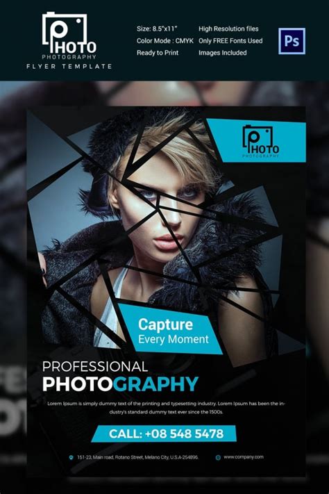 Photography Flyer Template 28 Free Psd Format Download Free