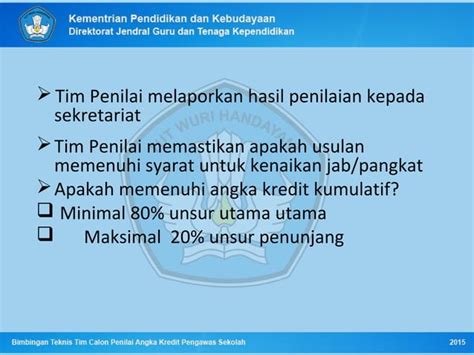 Paparan Mekanisme Prosedur Pengajuan Penilaian Pak Ppt