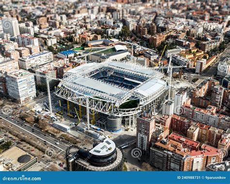 Madrid Spain February 05 2022 Santiago Bernabeu Stadium During