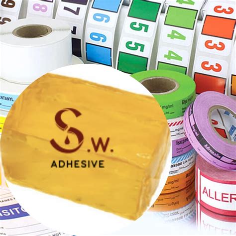 Premium Hot Melt Glue Pressure Sensitive Adhesive PSA For Sticker Tape Labeling Labels