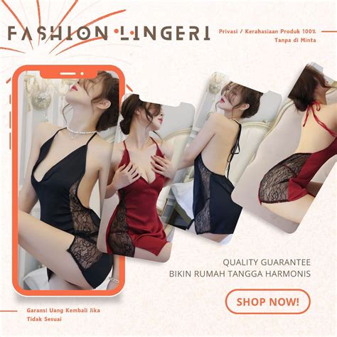 Jual Set Lingerie Sexy Hot Binal Premium Gaun Baju Tidur Wanita Dewasa