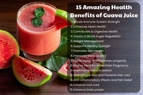 15 Amazing Health Benefits Of Guava Juice