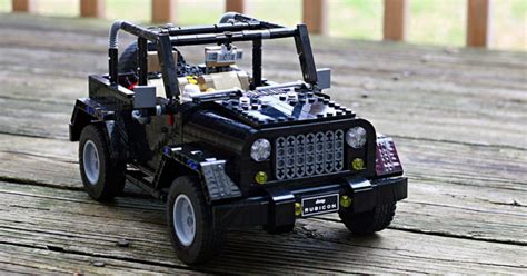 This Lego Jeep Wrangler Is Here To Conquer Your Backyard