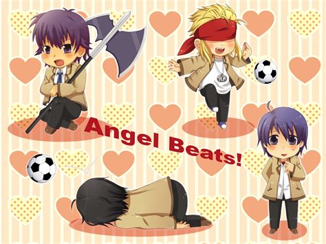 Tk Angel Beats Hinata Hideki Fujimaki Angel Beats Ayato Naoi Wallpaper