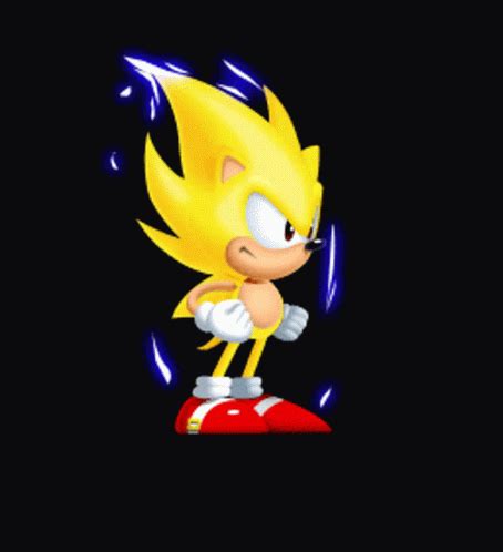 Super Sonic Power GIF - Super Sonic Power - Discover & Share GIFs