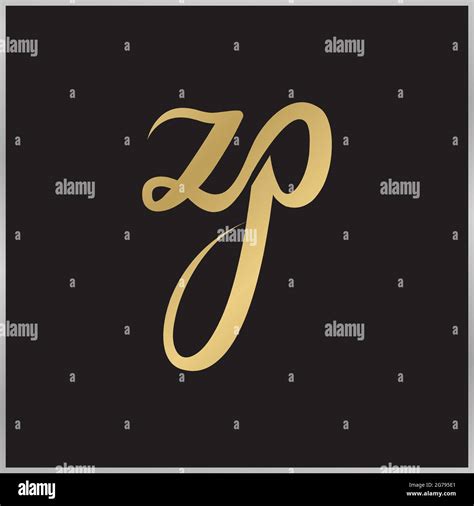 Alphabet Initials Logo Pz Zp Z And P Stock Vector Image Art Alamy