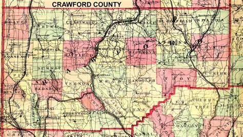 Crawford County Land Map