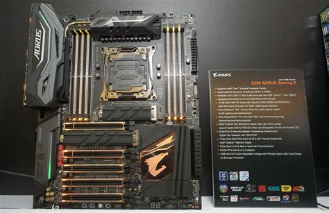 Computex 2017 Gigabyte Announces X299 Aorus Motherboard Lineup Pc Perspective