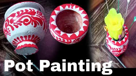 Pot Painting Matka Painting Youtube