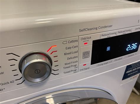 Bosch Serie Wtw Gb Condenser Tumble Dryer White