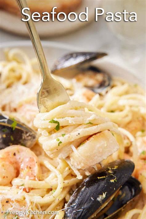 Seafood Pasta - Preppy Kitchen