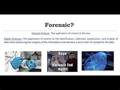 Lecture Digital Forensic Cloud Forensics Chain Of Custody