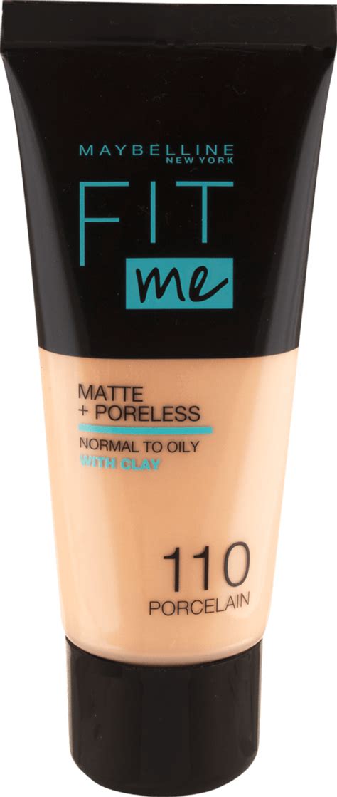 Maybelline New York Fit Me Matte And Poreless Fond De Ten 110 Porcelain 30 Ml Cumpără Permanent