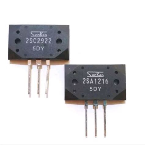 TRANSISTOR SANKEN 5DY 2SC2922 2SA1216 ORIGINAL 1 SET Lazada Indonesia