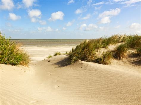 Stunning Beach Of Knokke Heist North Sea Belgium