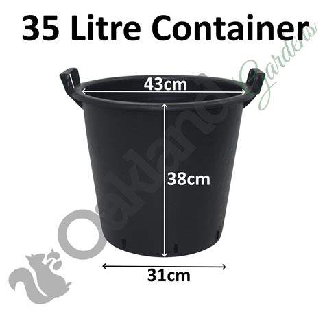 Heavy Duty 30 65 Litre Pots Tree Planting With Handles Vegetable