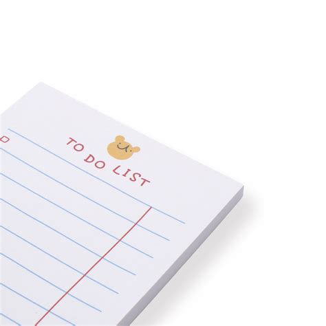 Cute Plan Memo Series To Do List Memo Pad — Stationery Pal