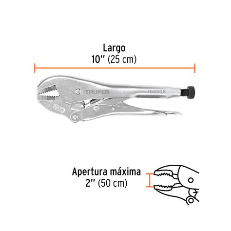 Ppt Jr Truper Pinza De Presi N Mordaza Recta Tipo
