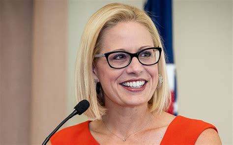 Democrat Kyrsten Sinema becomes first bisexual US senator