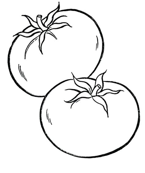 Vegetable Coloring Pages | Free download on ClipArtMag