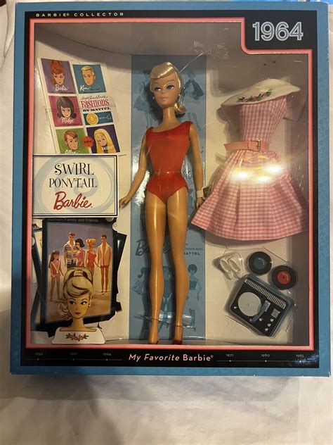 Mattel 50th Anniversary My Favorite 1964 SWIRL PONYTAIL Barbie DOLL