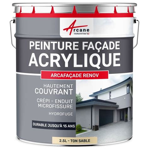 Peinture de protection et de décoration des façades arcafacade