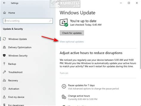 How To Check For And Install Windows Updates In Windows 10 And 11 Majorgeeks