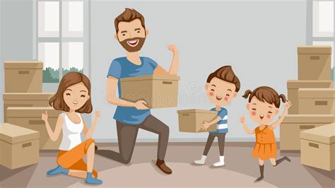 Moving Day Cartoon Stock Illustrations – 845 Moving Day Cartoon Stock ...