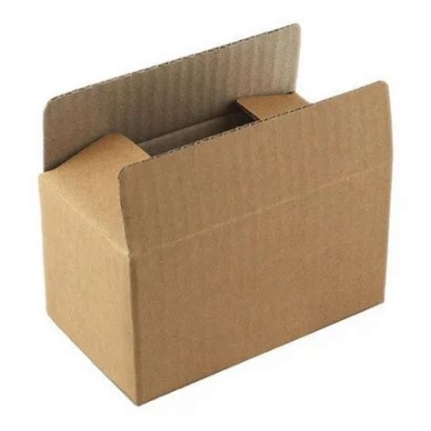 Kraft Paper Single Wall Ply Ply Corrugated Box For Packaging