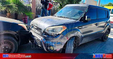 Hoy Tamaulipas Accidente En Tamaulipas Ebria Choca Dos Vehiculos