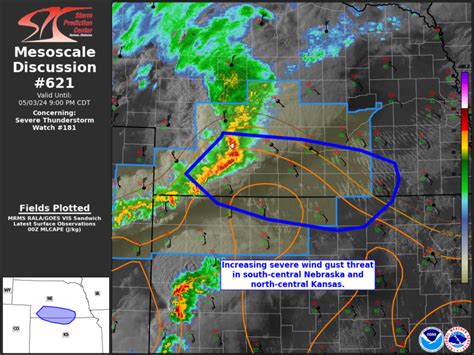 Storm Prediction Center Mesoscale Discussion 621