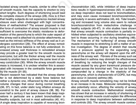 Airway smooth muscle in (severe) asthma and a non-asthmatic control ...