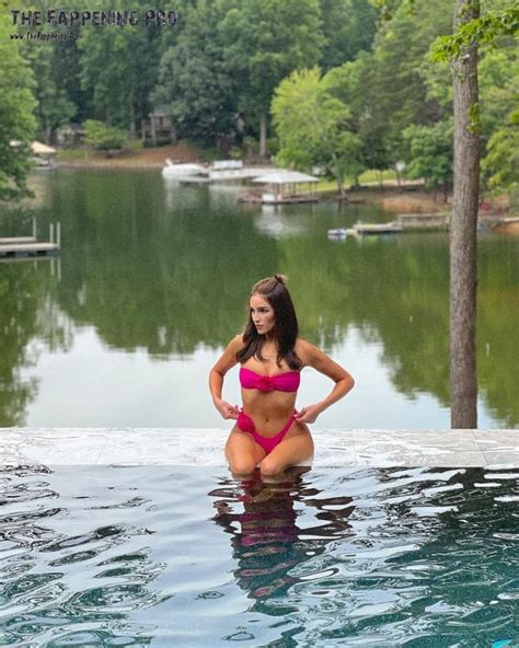 Olivia Culpo Wet In Red Bikini 5 Photos The Fappening