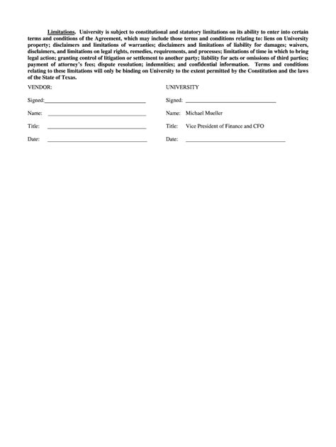 Fillable Online Bsc Untsystem Form Standard Addendum Rev Doc