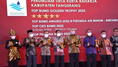 Pemkab Tangerang Borong Empat Penghargaan BUMD Award 2022 PojokPublik