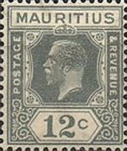 Stamp Issues Of Mauritius King George V Mi Mu