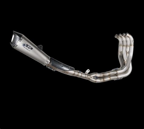 Spark Kawasaki Ninja Zx R Konix Titanium Full Exhaust System Wsbk