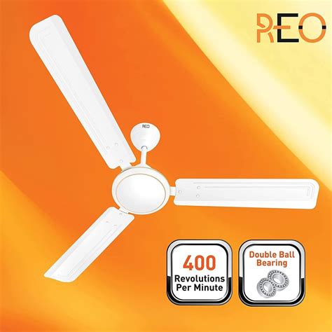 White 1200mm Havells REO Tejas Ceiling Fan Power 78 W At Rs 1440