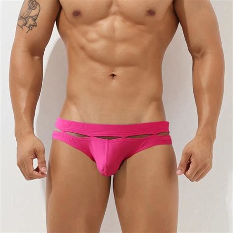 Maillot De Bain Maillot De Bain Sexy En Nylon Pour Hommes Culotte De