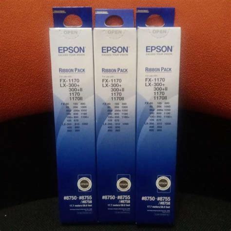 Jual Pita Ribbon Printer Epson Original Lx Lq Fx Di Seller R Agency