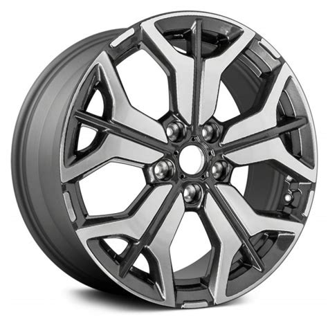 Replace ALYKM012U35 5 Split Spoke Machined Medium Charcoal 18x7 5