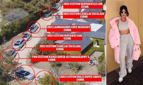 Checkout Kim Kardashians 21m Car Collection Spotted At Her Hidden